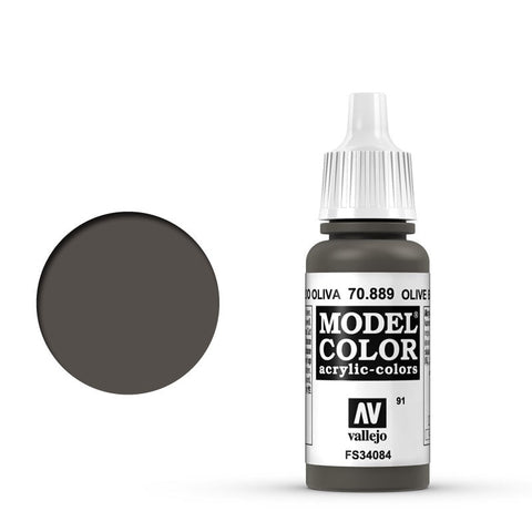 Olive Brown (#91) Model Color Acrylic Paint 17 ml
