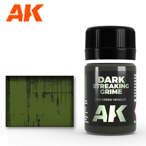 AK Enamel Dark Streaking Grime
