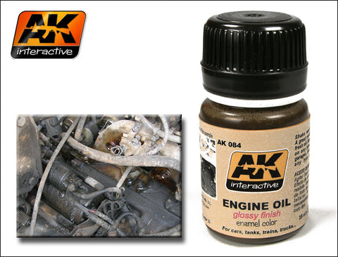 AK Enamel Engine Oil Fresh Finish