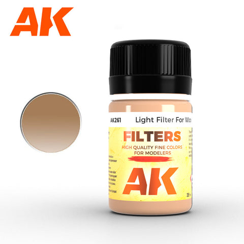 AK Enamel Filters Ocher for Sand