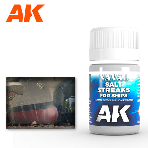 AK Enamel Naval Salt Streaks