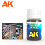 AK Enamel Naval Dark Wash for Wooden Decks