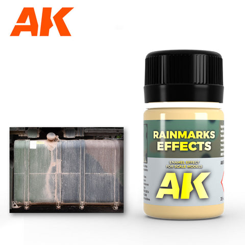 AK Enamel Rainmarks Effects