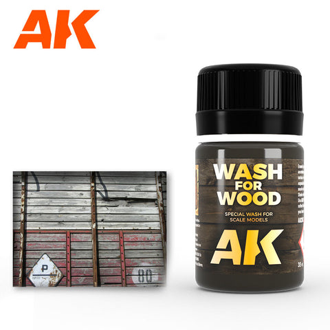 AK Enamel Wash for Wood