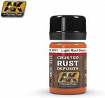 AK Enamel Crusted Rust Deposits Light Rust Deposit