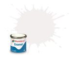 #22 White Gloss Enamel Paint 14mL / .45 oz