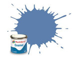 #109 WWI blue matt enamel paint color sample