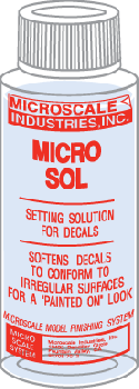 Micro Sol Solution – 1oz. Bottle (Decal Setting Solution) MI-02