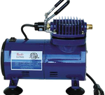 Purple Paasche D500 is a 1/8 HP piston compressor.