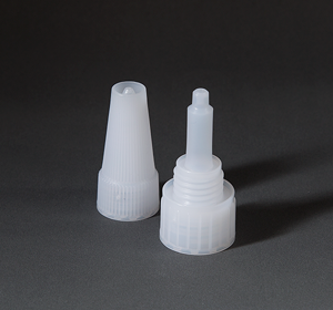 white plastic top and cap for Bob Smith bottles