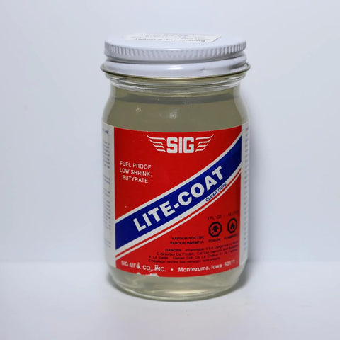 Lite-Coat Low-Shrink Clear Butyrate Dope