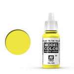 Fluorescent Yellow (#206) Model Color Acrylic Paint 17 ml