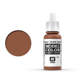 Red Leather (#136) Model Color Acrylic Paint 17 ml