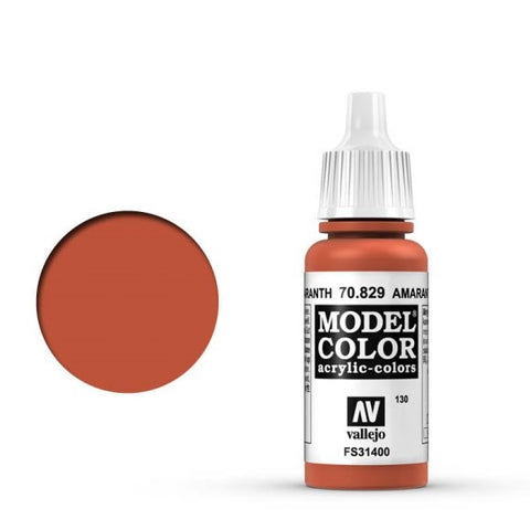 Amaranth Red (#130) Model Color Acrylic Paint 17 ml