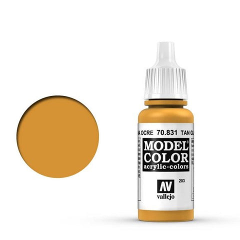 Tan Glaze (#203) Model Color Acrylic Paint 17 ml