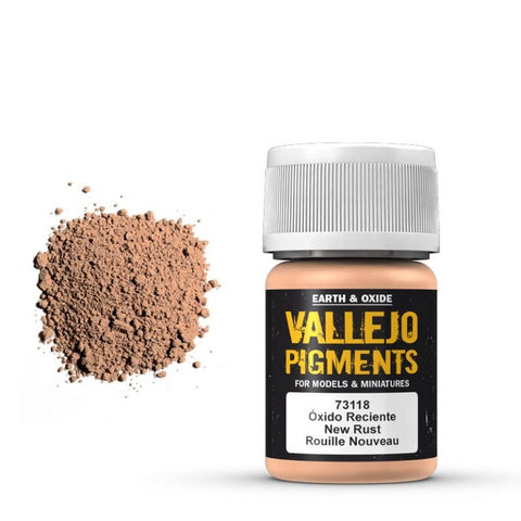 Fresh Rust Earth and Oxide Pigments 30ml