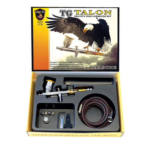 Talon Airbrush Set TG-3AS (Double Action Internal Mix Gravity Feed)