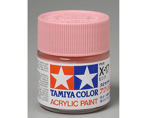 Tamiya Color X17 Pink Acrylic Paint 23ml