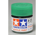 Tamiya Color X25 Clear Green Acrylic Paint 23ml