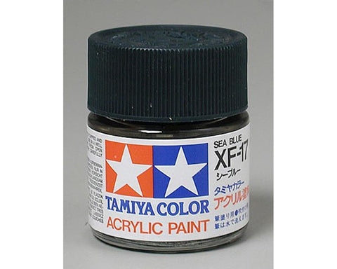 Tamiya Color XF17 Sea Blue Acrylic Paint 23ml